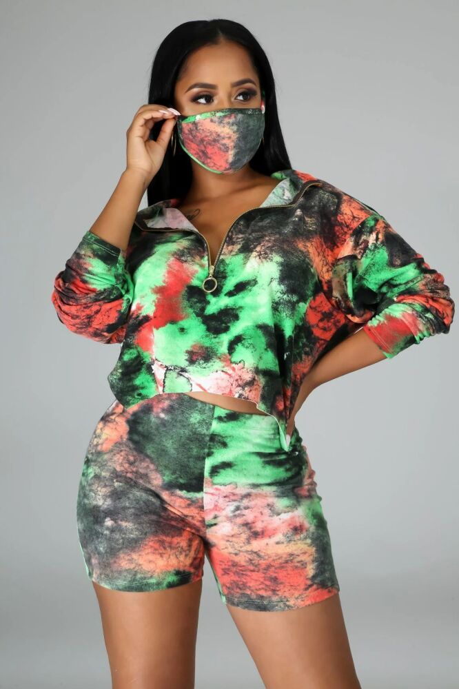 Time For A Change 3pc Short Set SKU: MS08970987