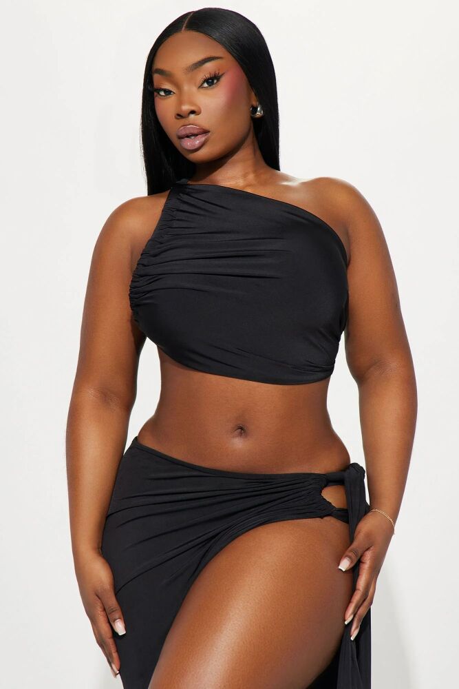 Am Far From You Black Skirt Set Size: L SKU: MS07689551