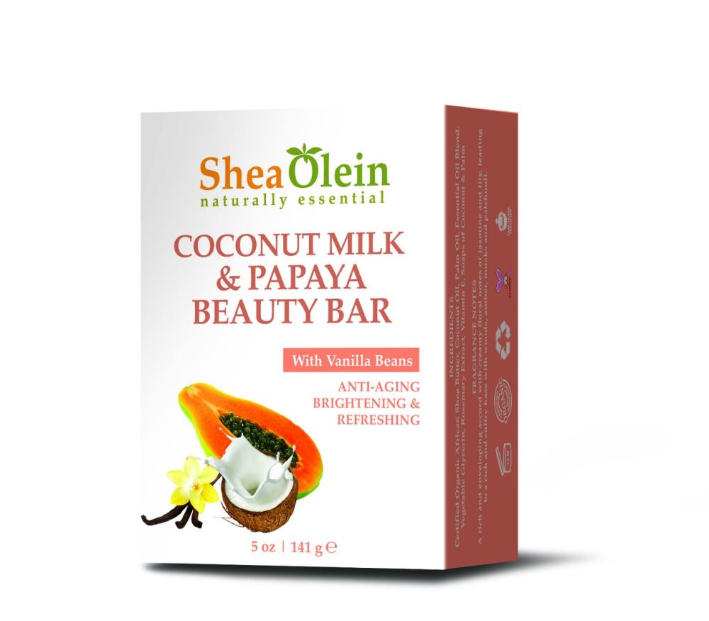 Coconut Milk & Papaya Beauty Bar