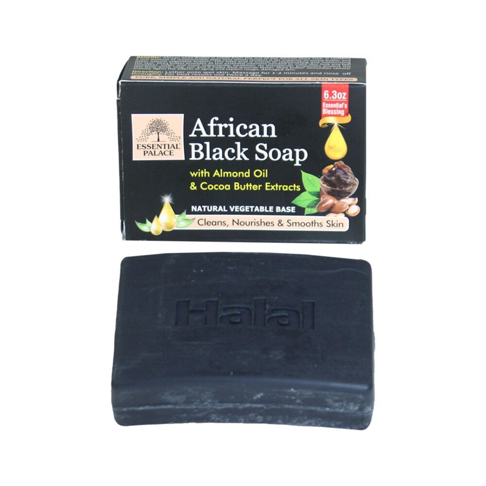 African Black Soap W/Almond & Cocoa