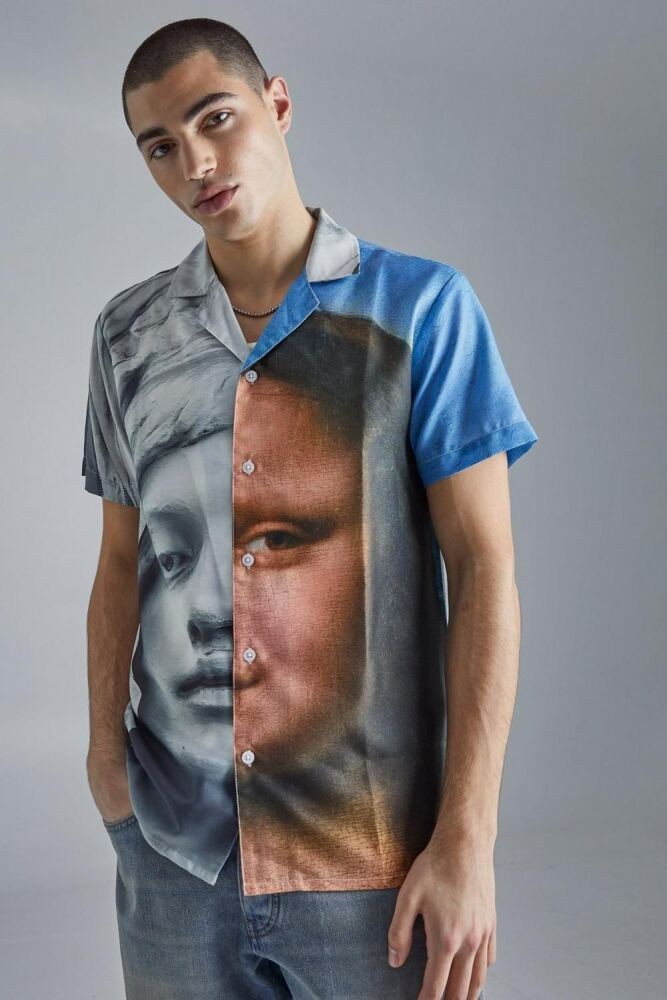 Short Sleeve Painting Shirt SKU: 675894