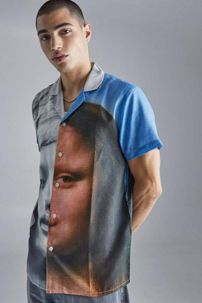 Short Sleeve Painting Shirt SKU: 675894