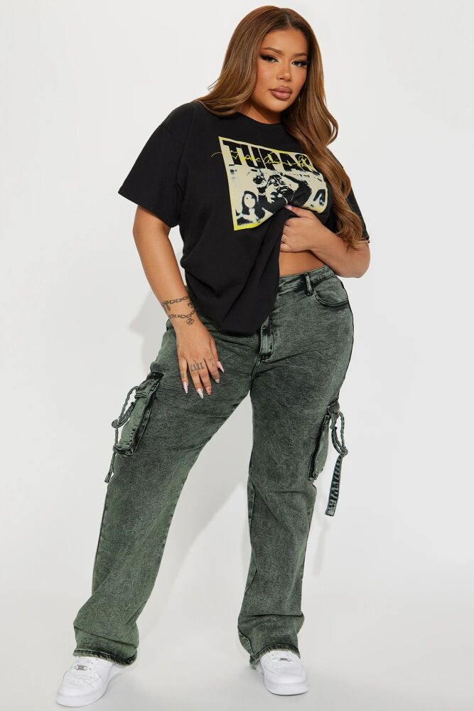 Tupac West Coast Black Wash Tee