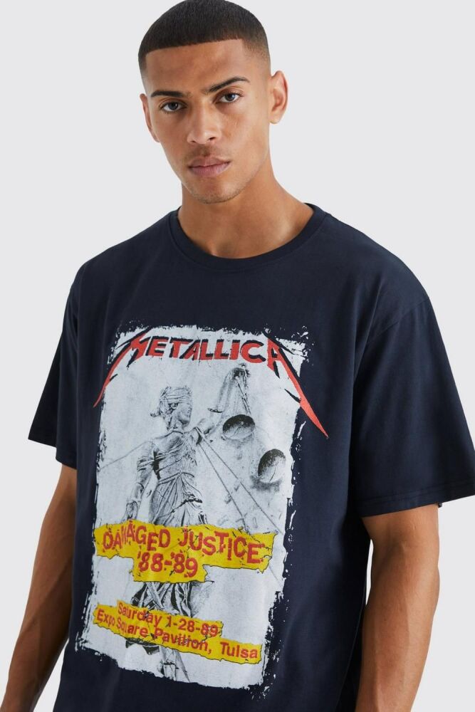 Oversized Metallica License T-shirt Size: XS SKU: 808800