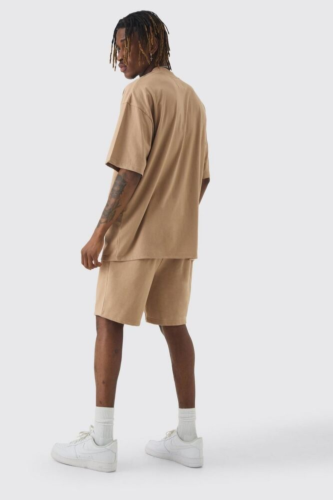 Taupe Tall Ones Track Short Size: S