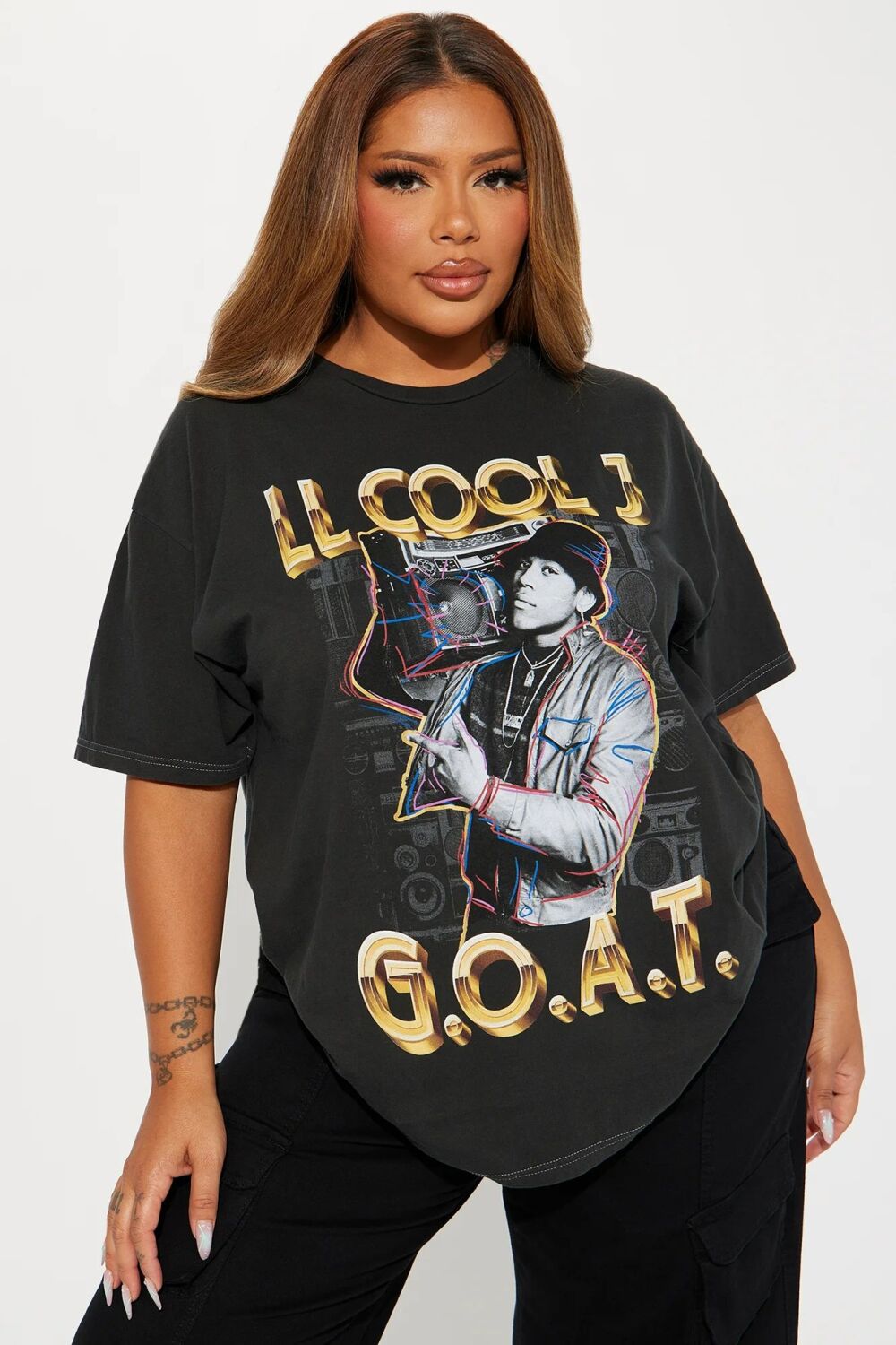 LL Cool J I'm Bad Washed Tee Size: L