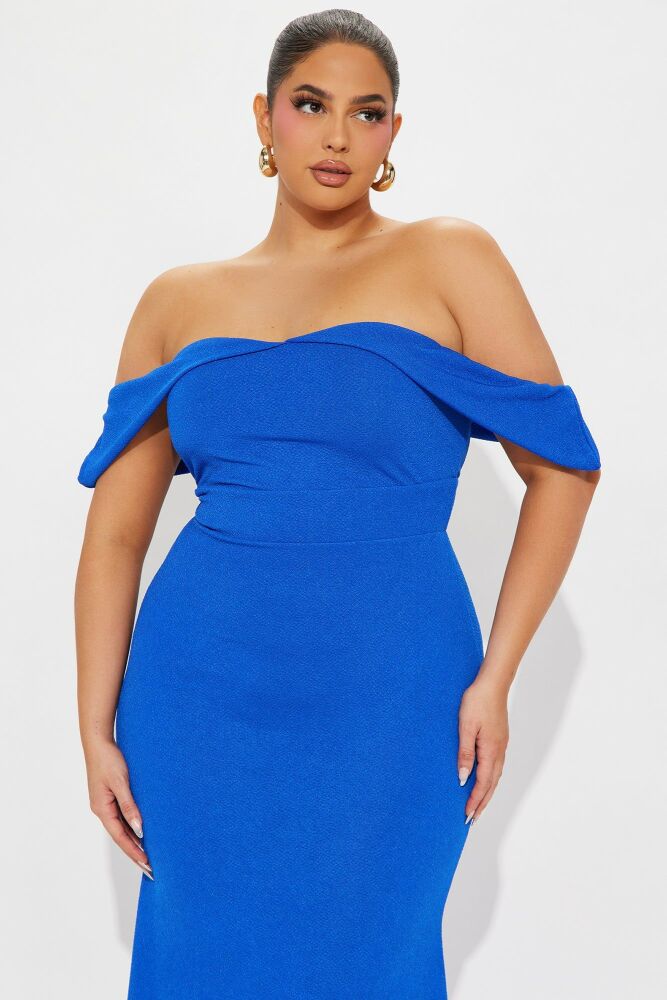 Royal Grace Off-Shoulder Gown SKU: 5647810