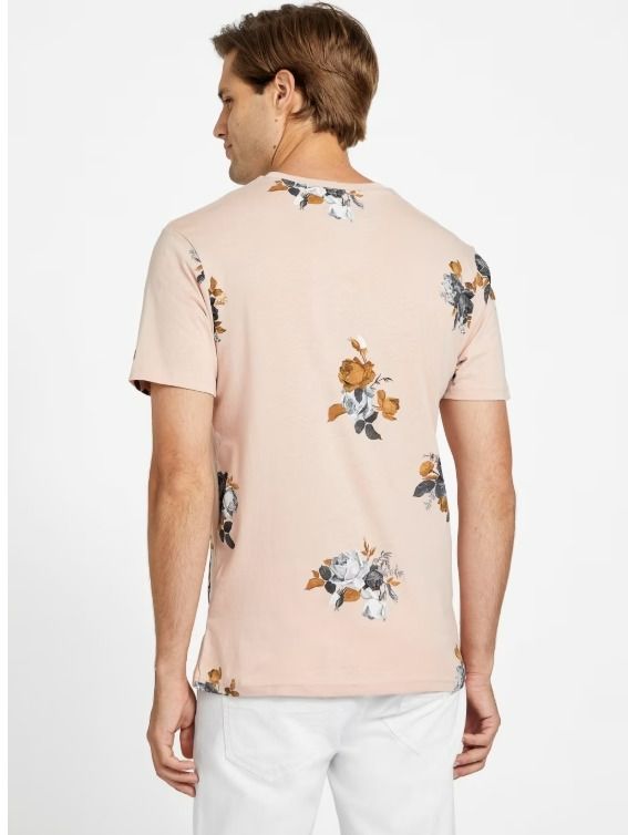 GUESS Men's Floral Embroidered T-Shirt Size: S SKU: 78463291
