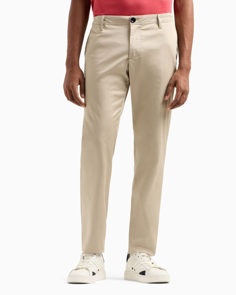 Armani Exchange Slim Fit Chino Casual Pants Size: 40 SKU: 73658219