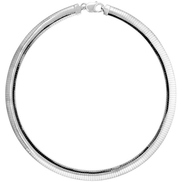 Classic Metal Collar Necklace (Gold & Silver)
