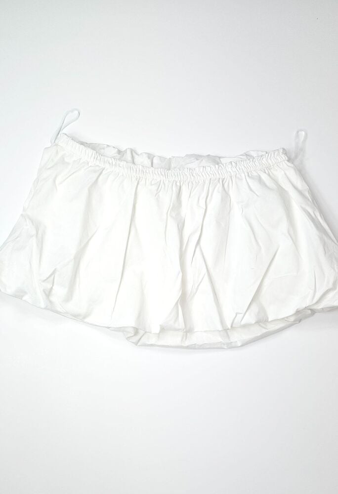 Classic White Balloon Skirt Size: XL SKU: 27481639