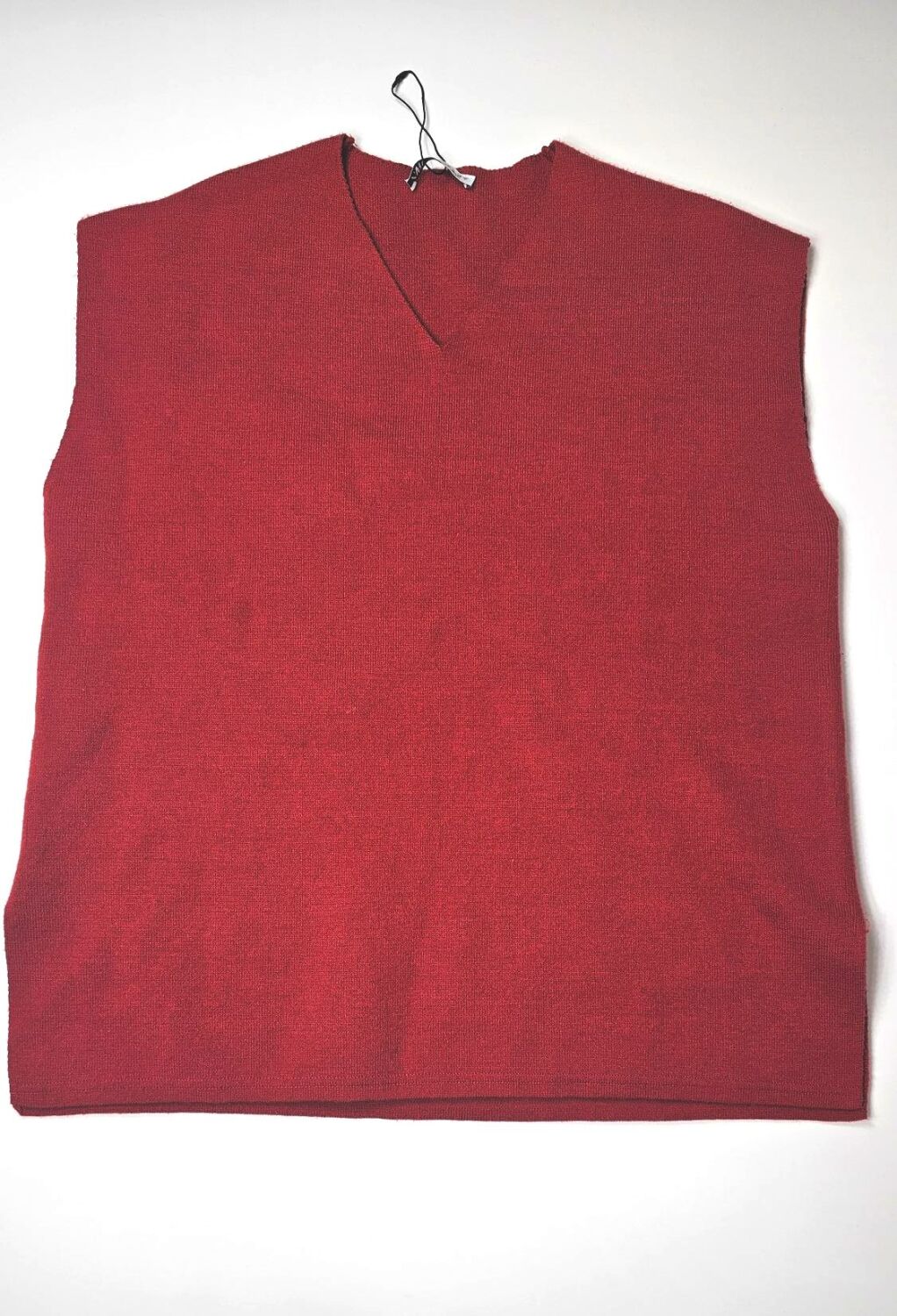 Sleeveless Burgundy Knit Top Size: M SKU: 94751233