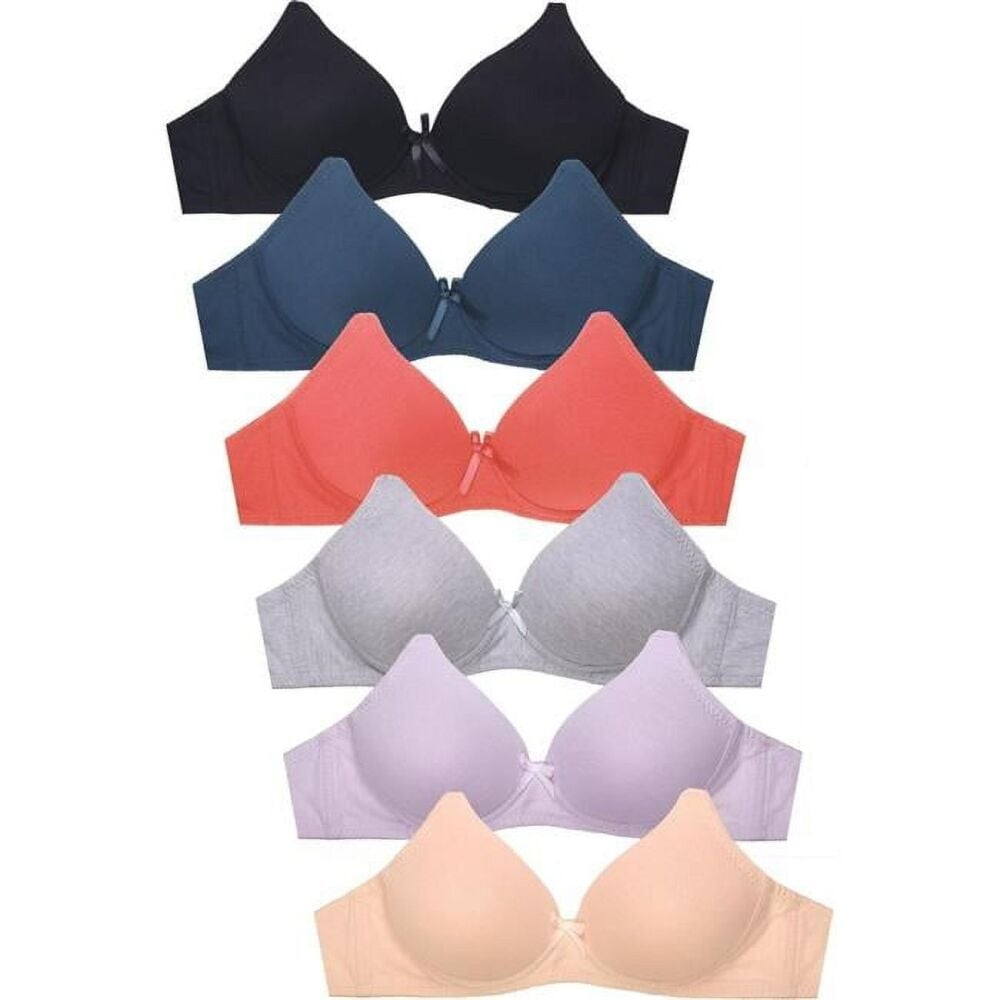 Women's Cotton Padded Bra Set SKU: 65829417