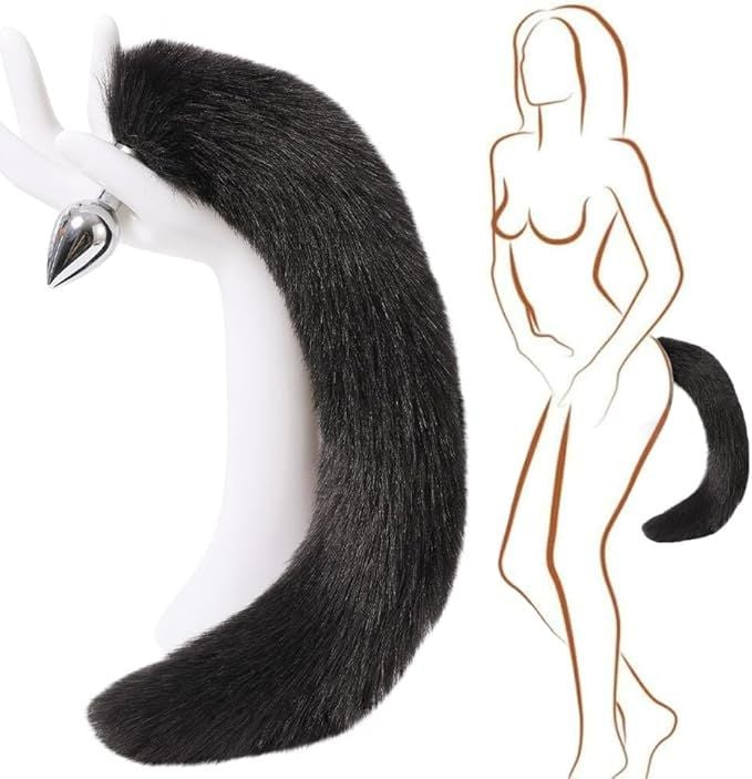 Furry Fox Tail Butt Plug SKU: M067472