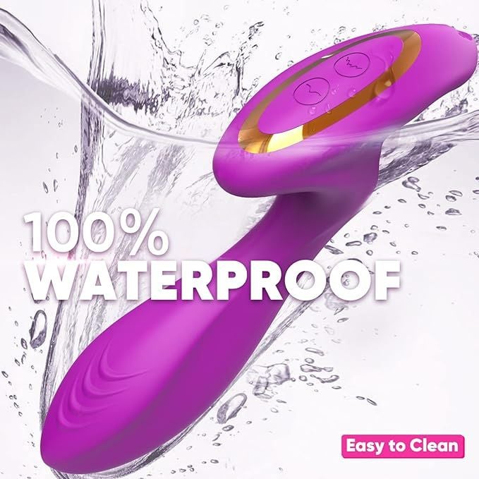 2-in-1 Clitoral Stimulator/Vibrating Sex Toy SKU: M023170