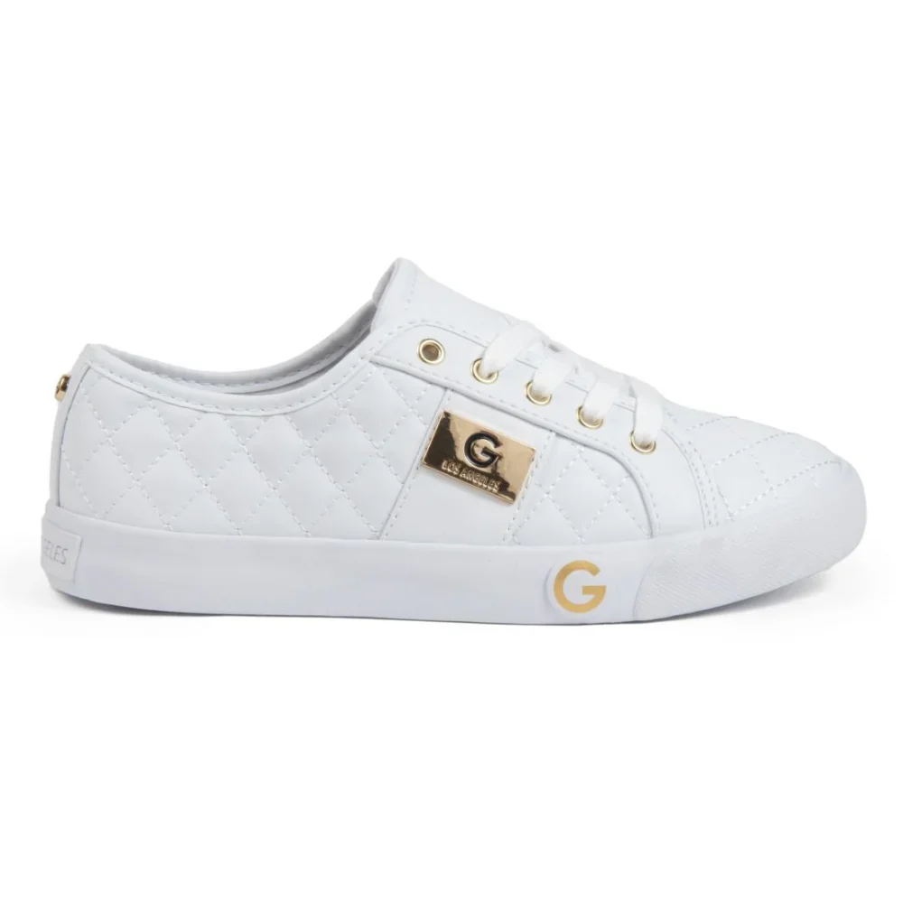 GB GUESS Women's Low Top Lace-Up Sneakers SKU: T079T40