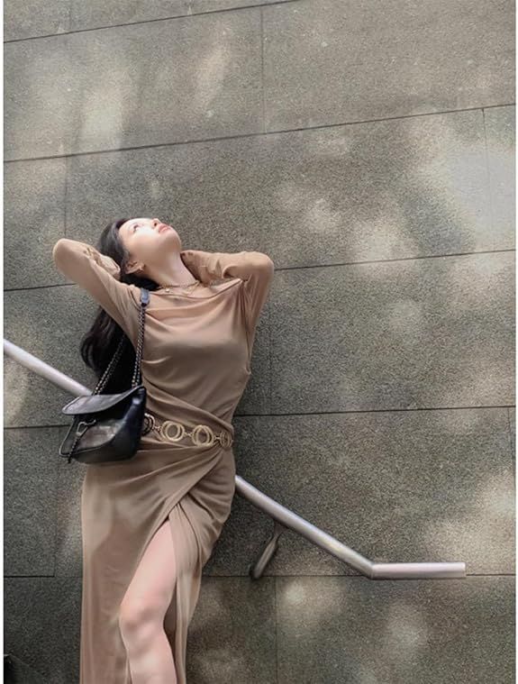 Gold Fashion Metal Ring Belt SKU: 4536780