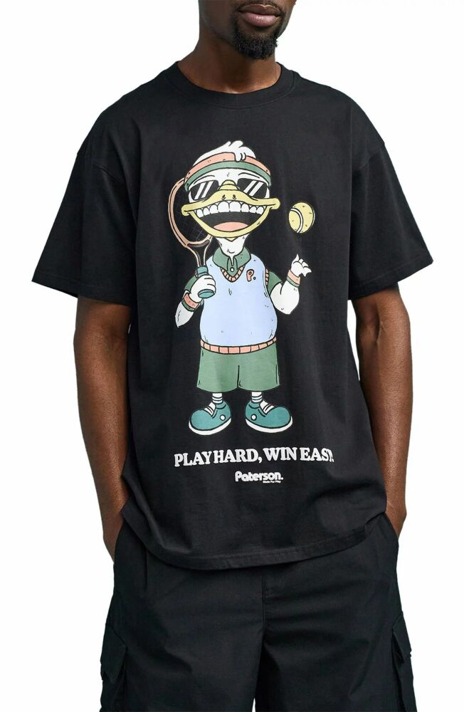 Paterson Quack Black Oversize Graphic T-Shirt Size: M SKU: 8067866