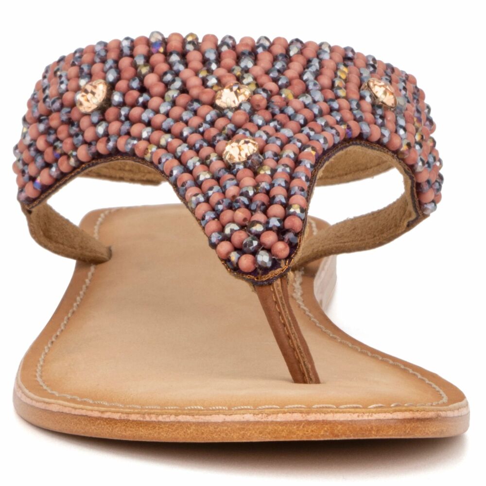 COMING SOON Beaded Strappy Sanda Size: 8