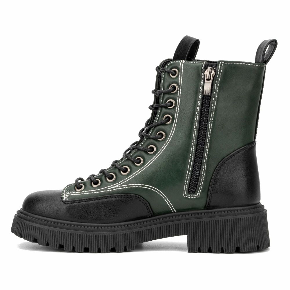 COMING SOON Green Calliope Ankle Boots Size: 8