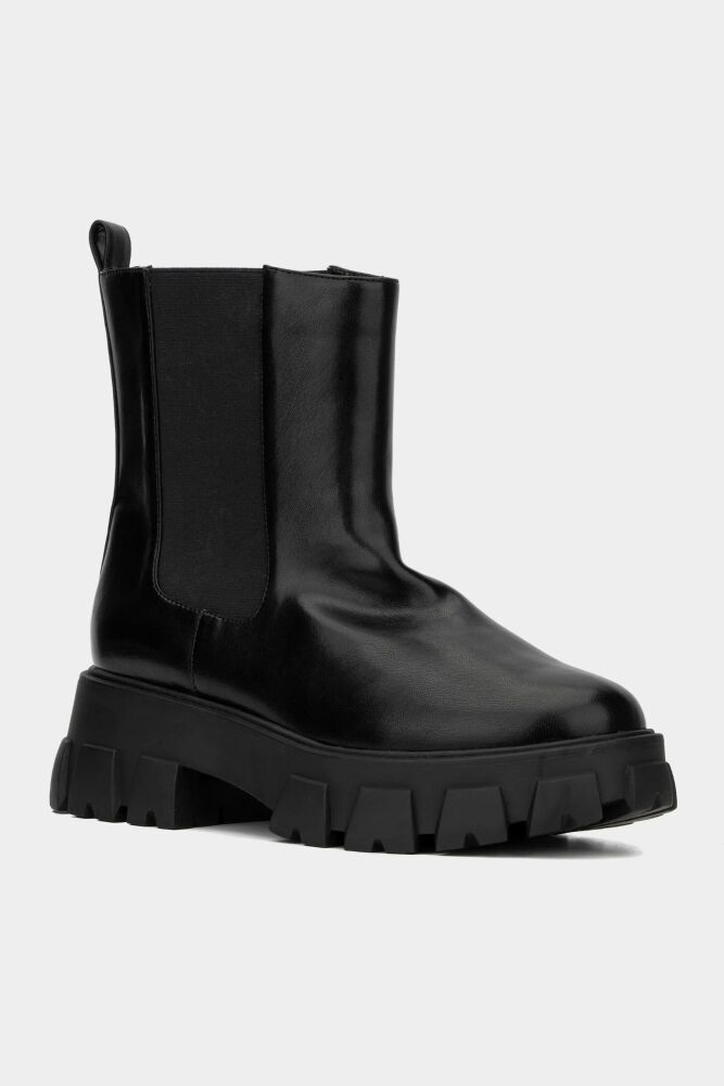 Black Josie Bootie Wide Width Boots