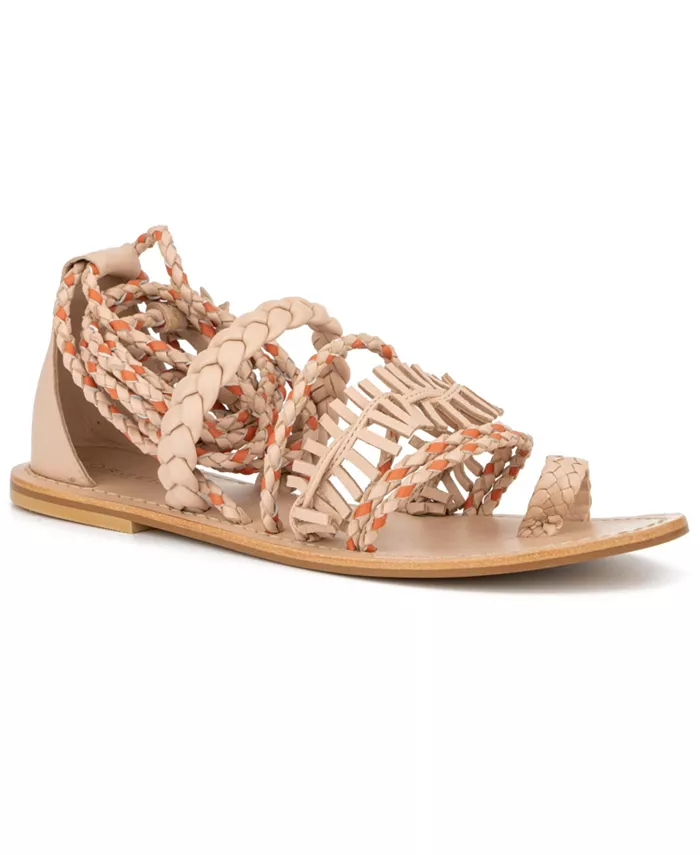 Multi- Braided Strappy Sandal Size: 8