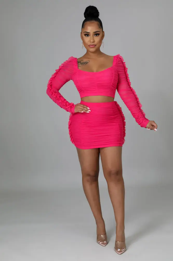 Bad Bish Skirt Set Size: M SKU: 56H0RU8
