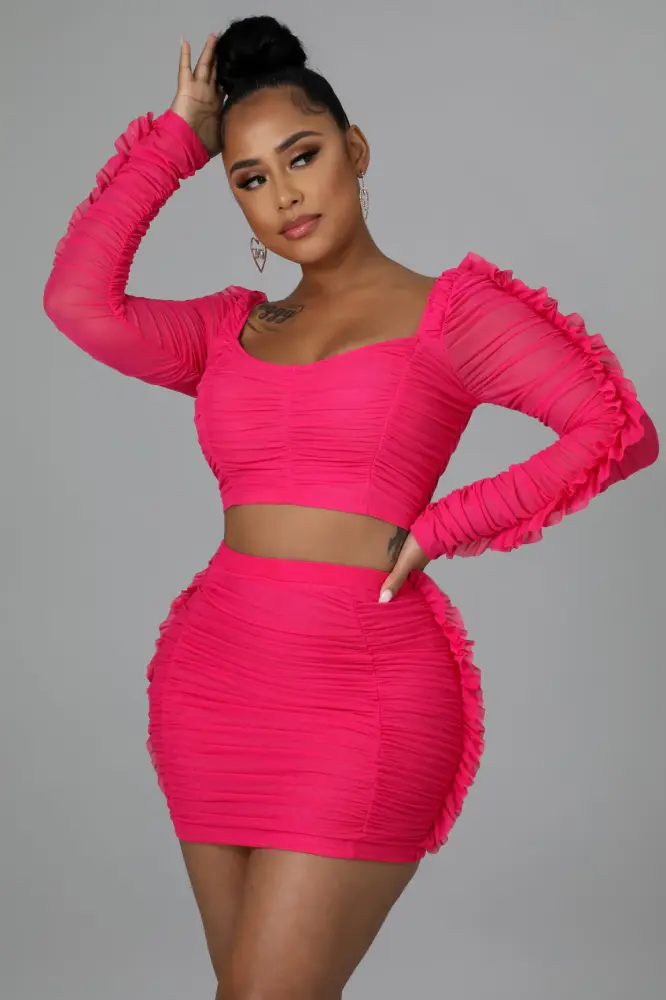 Bad Bish Skirt Set Size: M SKU: 56H0RU8