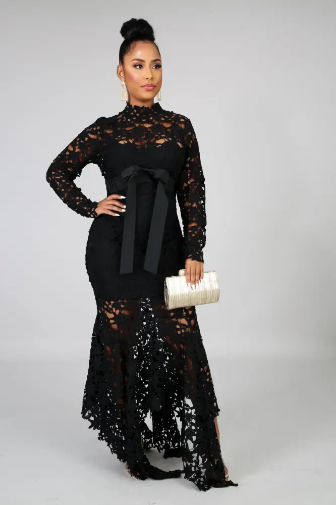 Black Midnight Majesty Gown SKU: 5675443