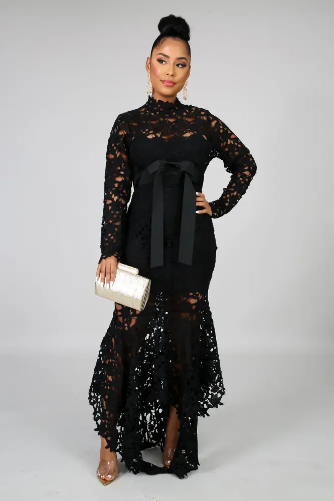 Black Midnight Majesty Gown SKU: 5675443