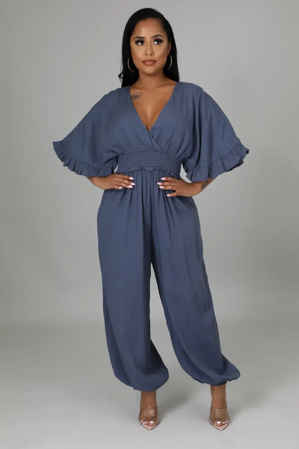 Indigo Between Us Jumpsuit Size: M SKU: 7869014