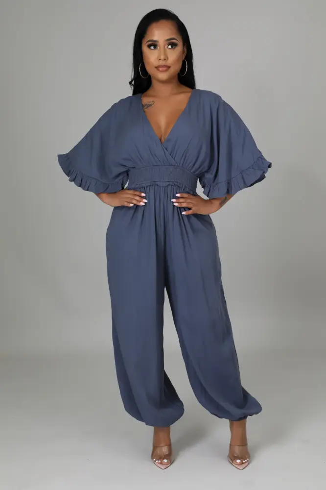 Indigo Between Us Jumpsuit Size: M SKU: 7869014