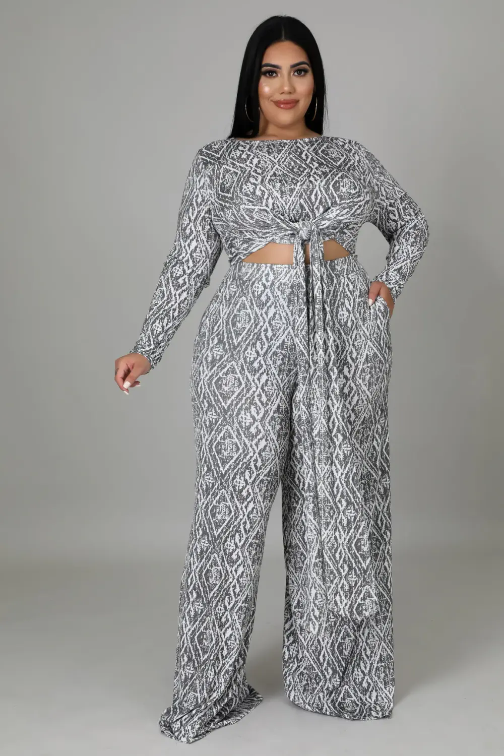 We Gotta' Talk Pant Set