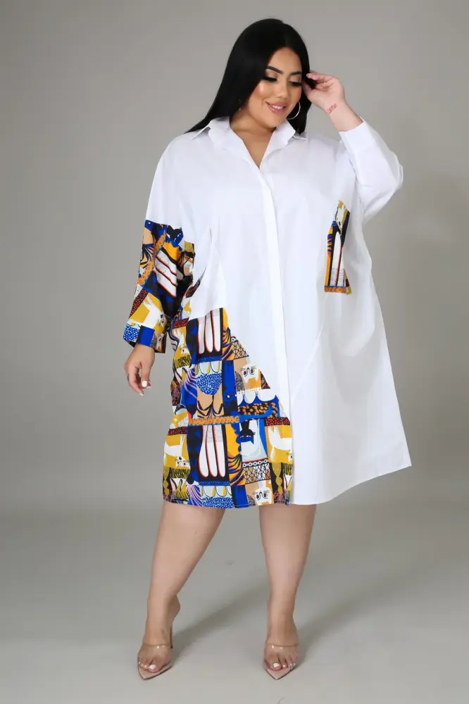 Time Crossover Tunic Dress SKU: 09980D1