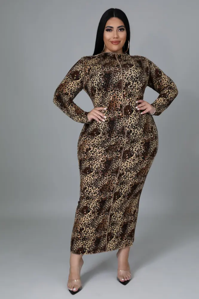 New Blessings Brown Dress Size: 3XL SKU: G018901