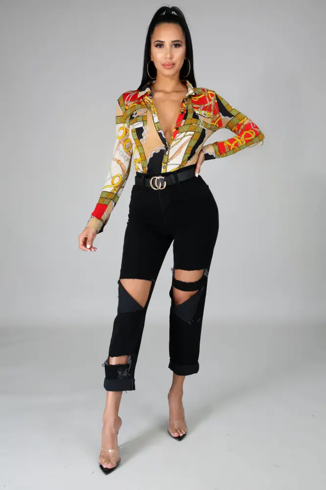 Back At It My Time Black Jeans SKU: 678911S