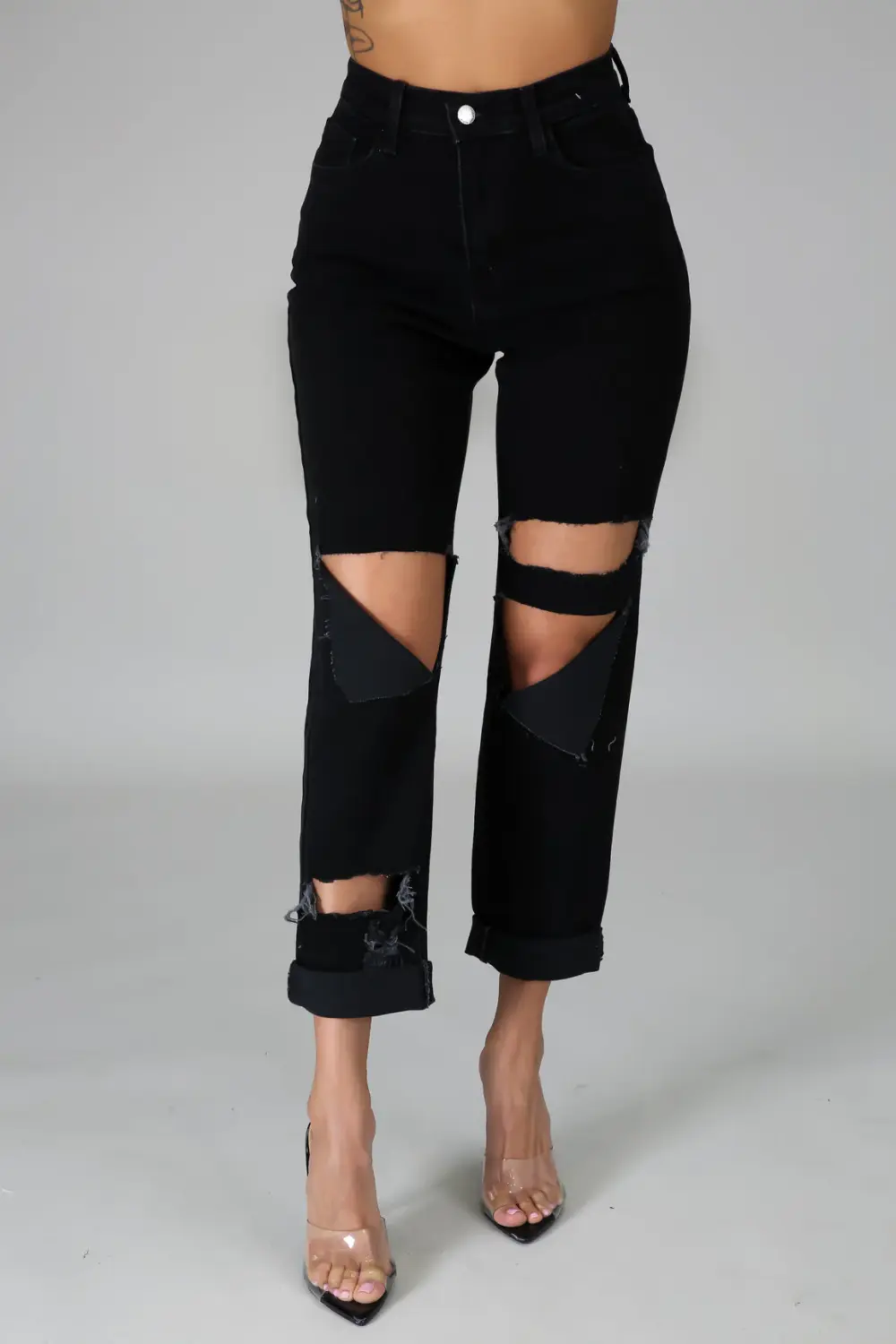 Back At It My Time Black Jeans SKU: 678911S