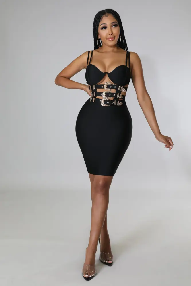 Buckle Me Up Dress SKU: 678UF31