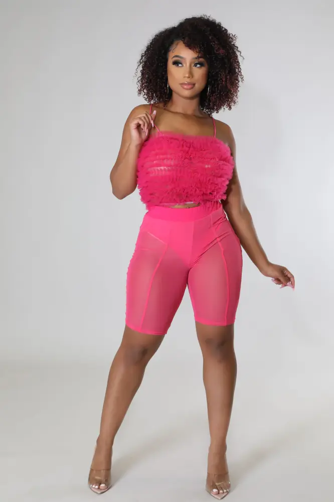 Bethanny Fuchsia Short Set Size: L SKU: 6768504