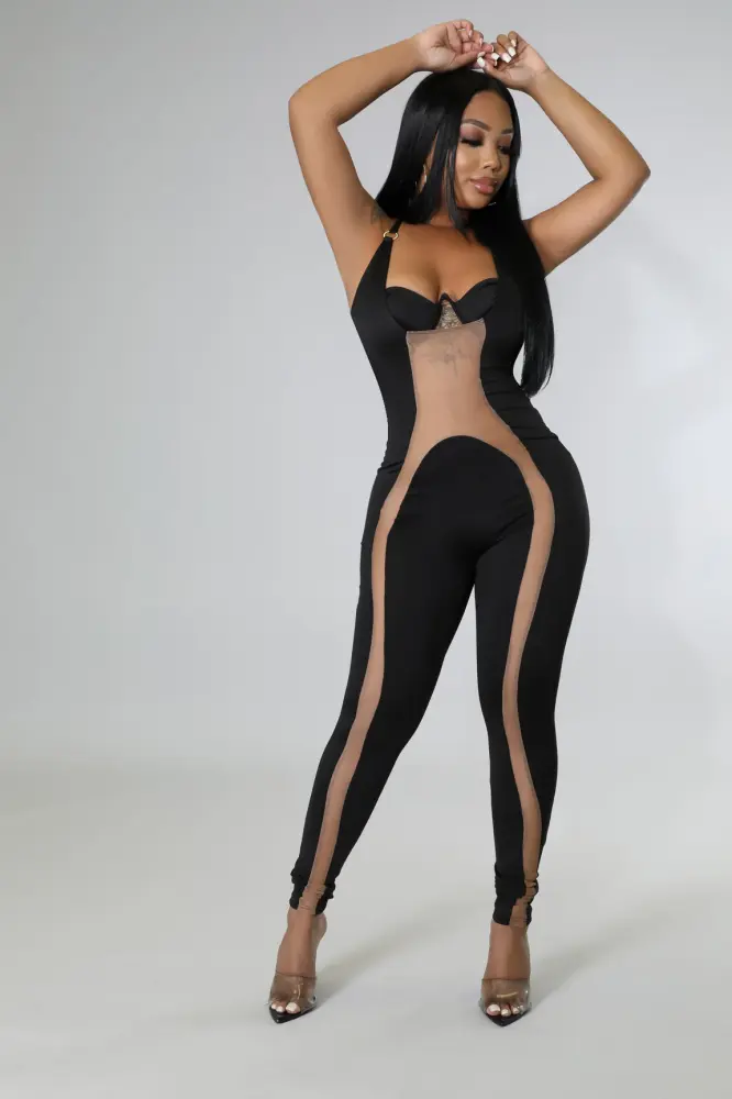 Flirtatious Babe Jumpsuit SKU: 8907E10