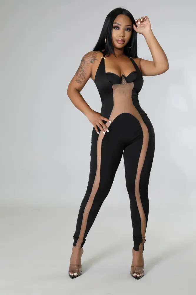 Flirtatious Babe Jumpsuit SKU: 8907E10