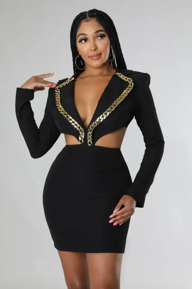 Genie Black Babe Dress Size: M SKU: B8796B1