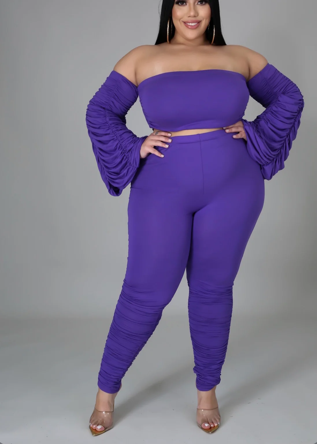 No Need To Ruche Pant Set Size: 1XL SKU: XB87960