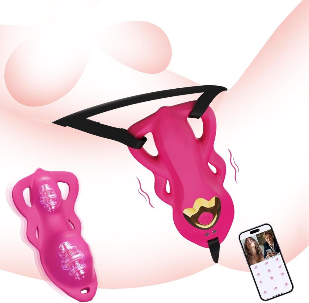 App-Controlled Wearable Vibrator Clitoral & G-Spot Stimulation SKU: XXX980M