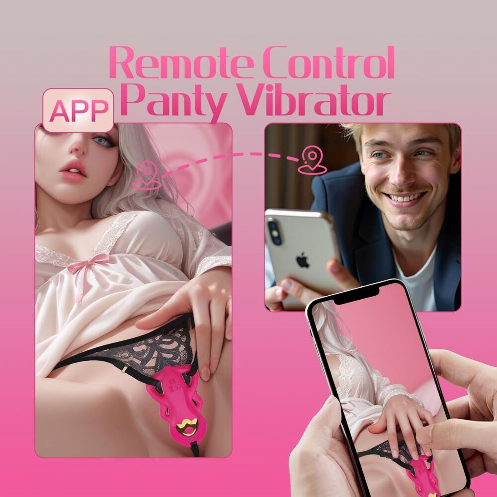 App-Controlled Wearable Vibrator Clitoral & G-Spot Stimulation SKU: XXX980M