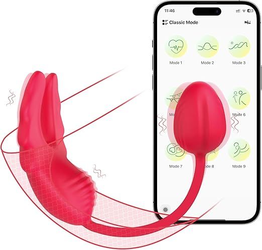 G-Spot & Clitoral Stimulator Dual-Motor Wearable Vibrator SKU: XXXU690