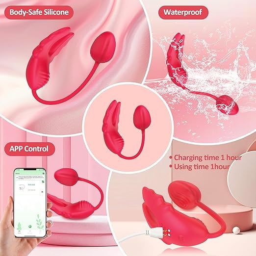 G-Spot & Clitoral Stimulator Dual-Motor Wearable Vibrator SKU: XXXU690