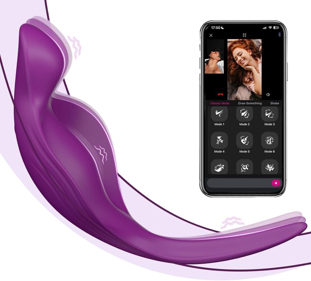 APP Controlled Wearable Vibrator 9 Modes & Multifunctional Design SKU: Z056758