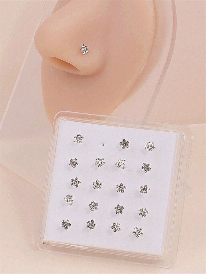 Crystal Blossom Nose Stud SKU: 67859C2