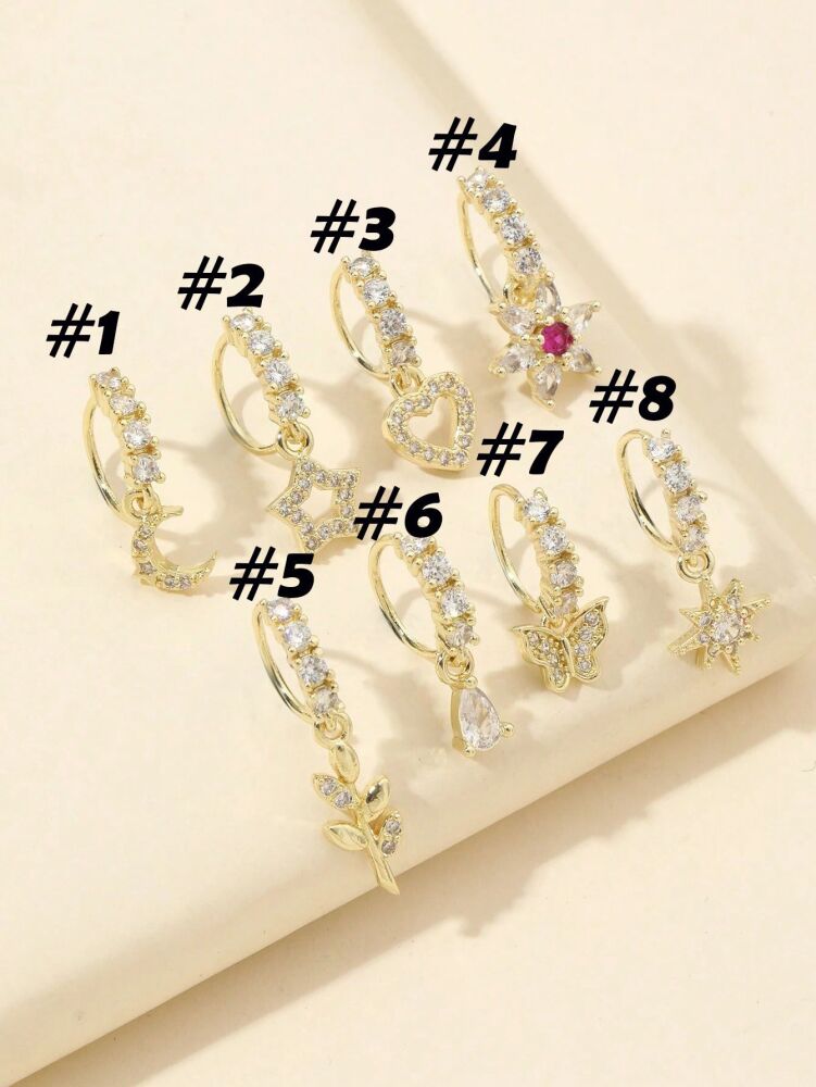 Assorted Unique Nose Ring Designs SKU: 1M48910
